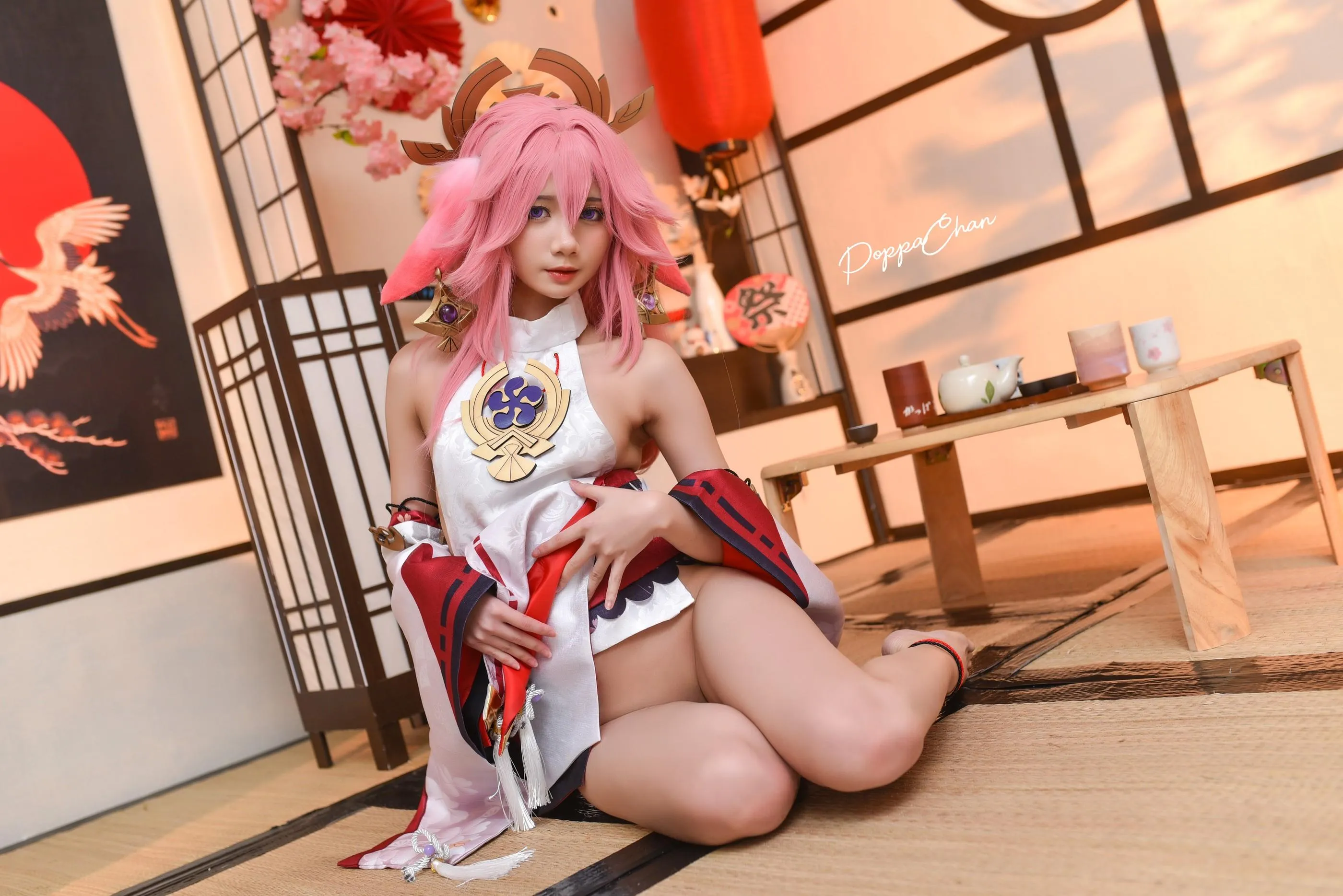 PoppaChan – NO.027 Yae Miko Genshin Impact [55P]插图2